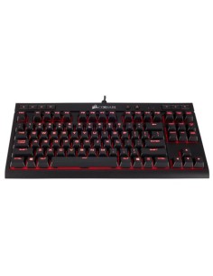 Corsair K63 USB AZERTY Francés Negro