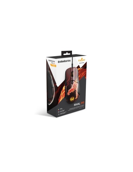 Steelseries Rival 310 CS GO Howl Edition ratón USB Óptico mano derecha Multi