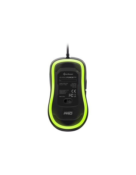 Sharkoon SHARK FORCE PRO ratón USB Óptico 3200 DPI Ambidextro