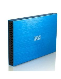 3GO HDD25BL13 caja para disco duro externo 2.5" Azul