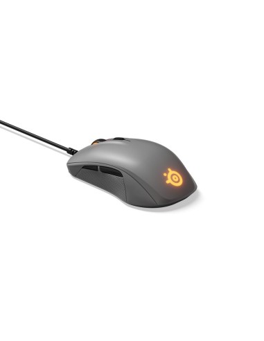 Steelseries Rival 110 ratón USB Óptico 7200 DPI mano derecha Gris
