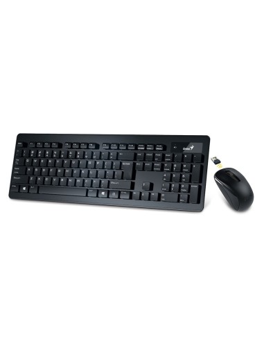 Genius SlimStar 8005 teclado RF inalámbrico Negro
