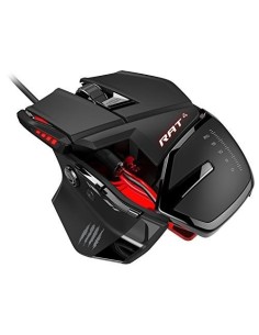 Mad Catz MCB4373100A3 04 1 ratón USB Óptico 5000 DPI mano derecha Negro
