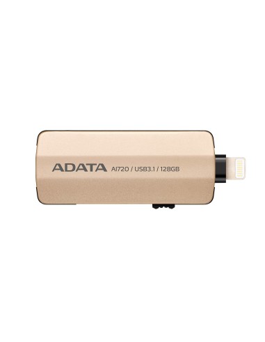 ADATA 32GB AI720 unidad flash USB USB Type-A   Lightning 3.1 (3.1 Gen 1) Oro
