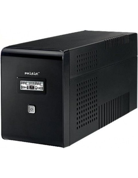 Phasak PH 9415 sistema de alimentación ininterrumpida (UPS) 1500 VA 4 salidas AC
