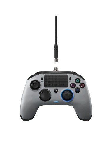 NACON PS4OFPADREVSILVER Gamepad PlayStation 4 Plata mando y volante
