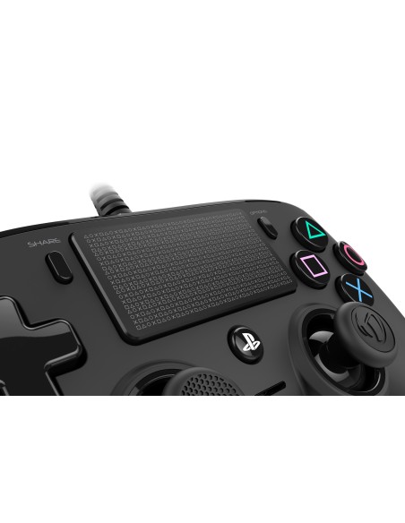 NACON PS4OFCPADBLACK mando y volante Gamepad PlayStation 4 Negro
