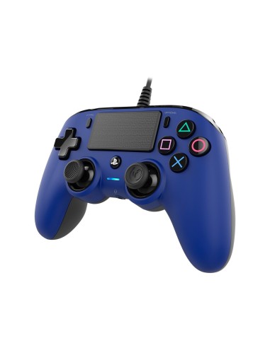 NACON PS4OFCPADBLUE mando y volante Gamepad PlayStation 4 Azul