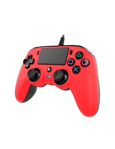 NACON Compact Controller Colour Edition Gamepad PlayStation 4 Rojo