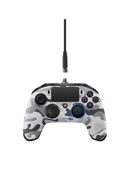 NACON PS4OFPADREVCAMOGREY Gamepad PlayStation 4 Camuflaje, Gris mando y volante