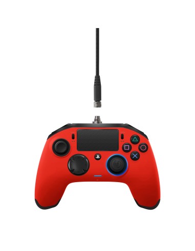 NACON PS4OFPADREVRED Gamepad PlayStation 4 Rojo mando y volante