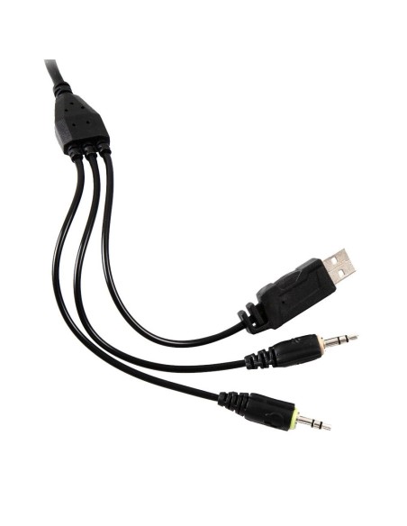 RAMPAGE SN-RX8 Monoaural Diadema Plata