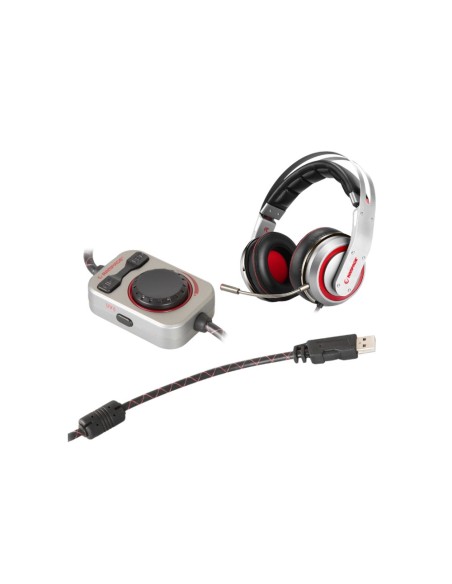 RAMPAGE SN-RW5 Binaural Diadema Plata