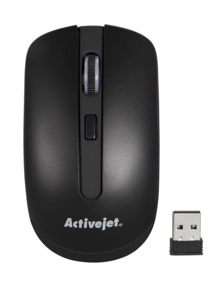RATON OPTICO ACTIVEJET WIRELESS AMY-320BK NEGRO