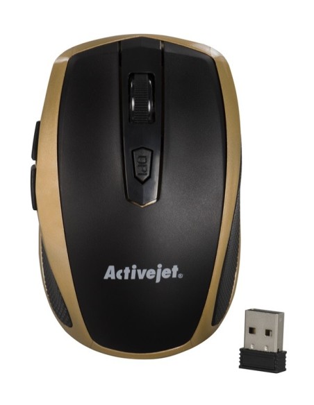 RATON OPTICO ACTIVEJET WIRELESS AMY-316 NEGRO DORA