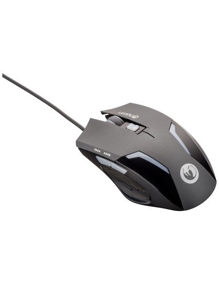 NACON PCGB-300 ratón USB Óptico 2400 DPI mano derecha