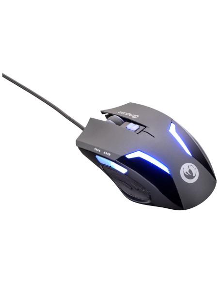 NACON PCGB-300 ratón USB Óptico 2400 DPI mano derecha