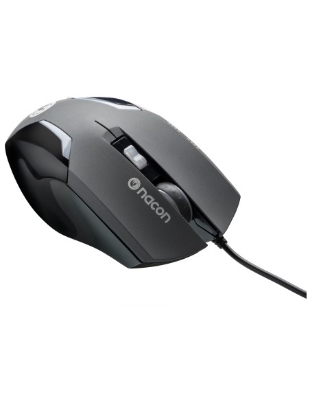 NACON PCGM-105 ratón USB Óptico 2400 DPI mano derecha