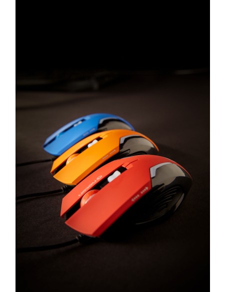 NACON GM-105 ratón USB Óptico 2400 DPI Izquierda