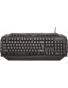 NACON CL-200 teclado USB QWERTZ Alemán Negro