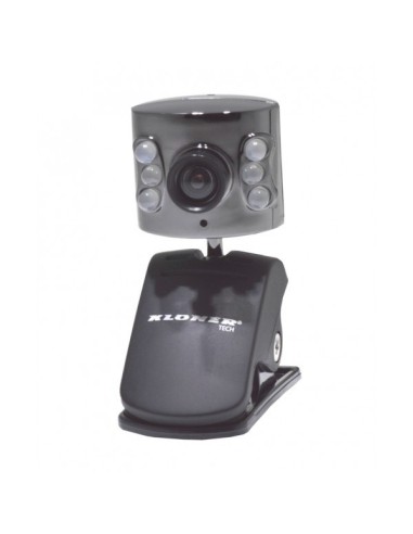Kloner KWC0078 cámara web 1,3 MP 320 x 240 Pixeles USB 2.0 Plata