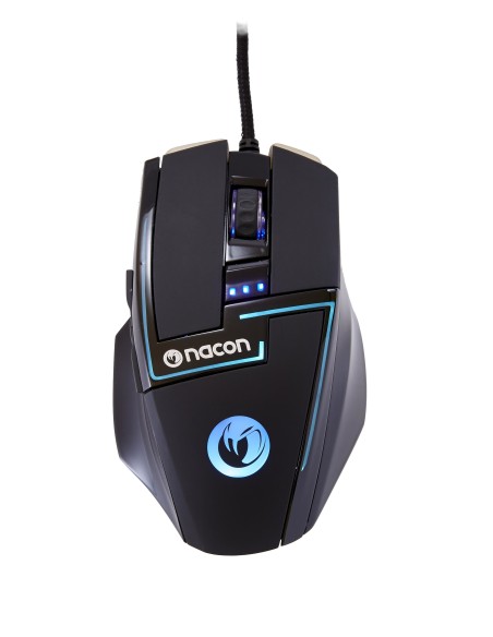 NACON PCGM-350L ratón USB Laser 8200 DPI mano derecha