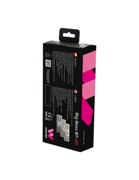 Woxter BIG BASS BT-20 10 W Altavoz portátil estéreo Negro