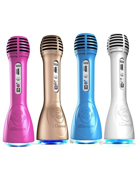 iDance Party Mic PM-6 Karaoke microphone Inalámbrico Púrpura