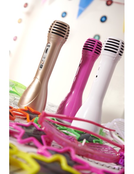 iDance Party Mic PM-6 Karaoke microphone Inalámbrico Púrpura