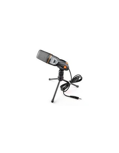 Woxter Mic-Studio Micrófono de estudio Alámbrico Negro, Naranja