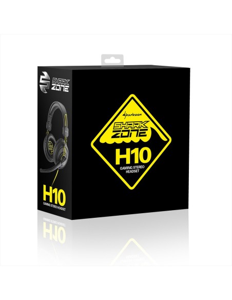 Sharkoon SHARK ZONE H10 Binaural Diadema Negro