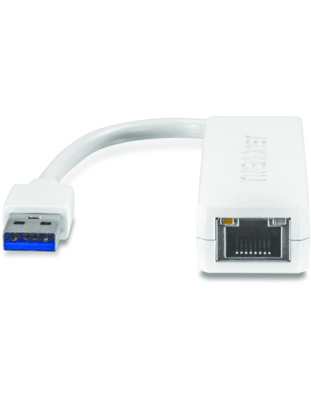 Trendnet TU3-ETG adaptador de cable USB 3.0 RJ-45 Blanco