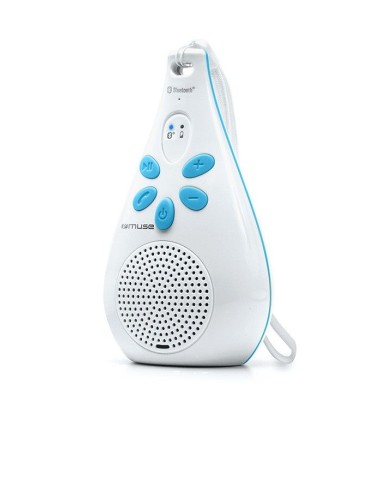 Muse M-320 BT altavoz portátil Mono portable speaker Azul, Blanco