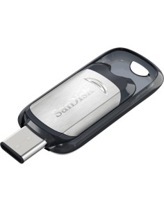Sandisk Ultra unidad flash USB 64 GB USB Tipo C 3.0 (3.1 Gen 1) Negro, Plata
