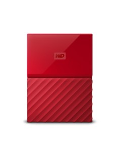Western Digital My Passport disco duro externo 1000 GB Rojo