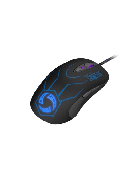 Steelseries 62169 ratón USB Laser Ambidextro Negro, Azul