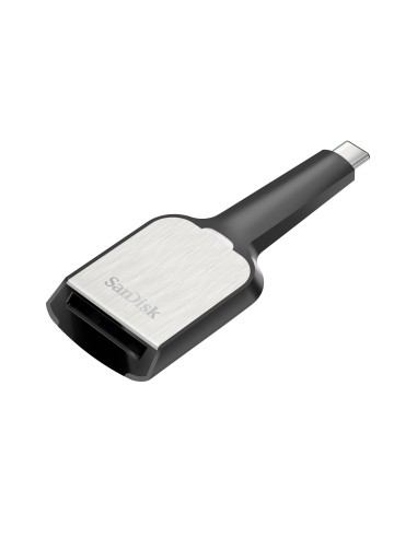 Sandisk SDDR-389-G46 lector de tarjeta USB 3.0 (3.1 Gen 1) Type-C Negro, Plata