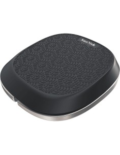 Sandisk iXpand Base Interior Negro, Plata
