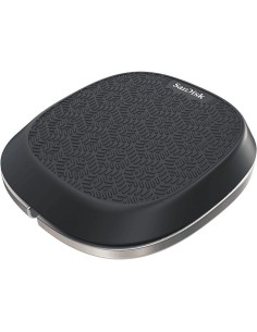 Sandisk iXpand Base Interior Negro, Plata