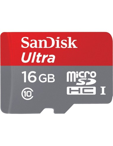 Sandisk Ultra memoria flash 16 GB MicroSDHC Clase 10