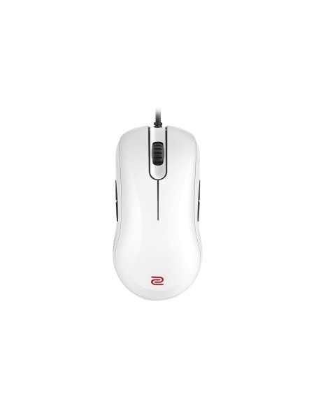 Zowie Gear FK1 ratón USB Óptico 3200 DPI Ambidextro Blanco