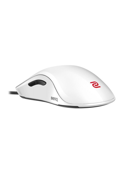 Zowie Gear FK1 ratón USB Óptico 3200 DPI Ambidextro Blanco
