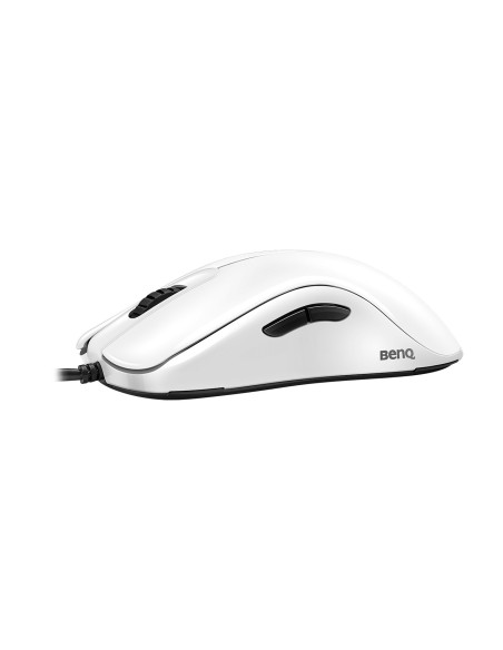 Zowie Gear FK1 ratón USB Óptico 3200 DPI Ambidextro Blanco
