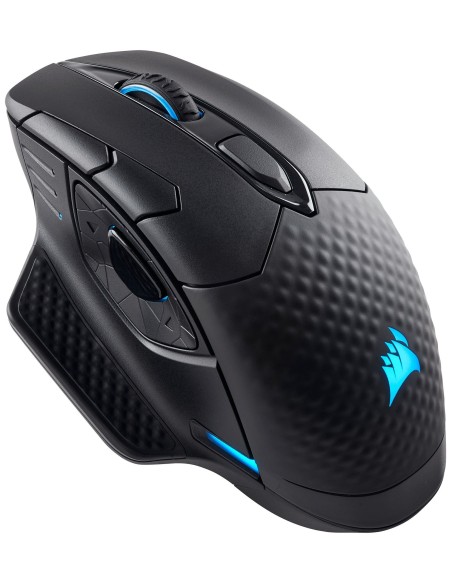 Corsair DARK CORE RGB ratón Bluetooth+USB Óptico 16000 DPI mano derecha