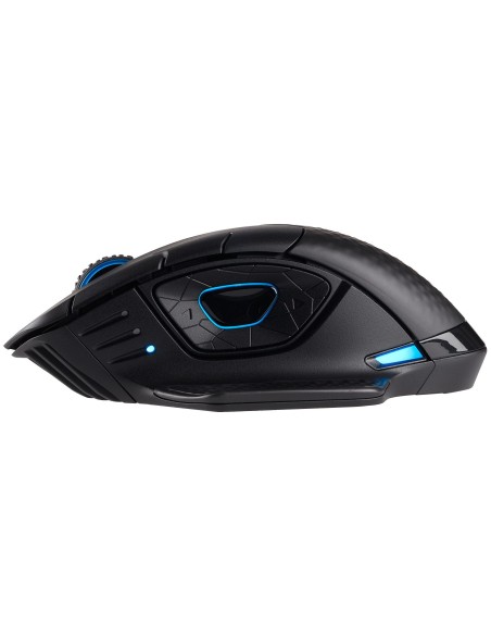 Corsair DARK CORE RGB ratón Bluetooth+USB Óptico 16000 DPI mano derecha