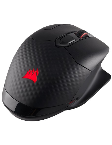 Corsair DARK CORE RGB SE ratón RF inalámbrica + Bluetooth Óptico 16000 DPI Izquierda