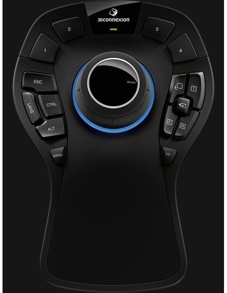 3Dconnexion SpaceMouse Pro ratón 6DoF Negro