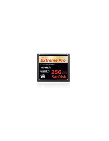 Sandisk Extreme PRO, 256GB memoria flash CompactFlash