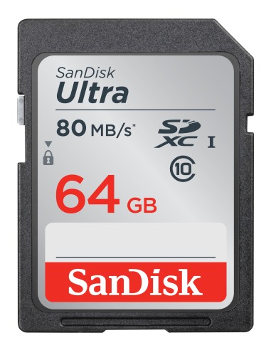 Sandisk Ultra memoria flash 64 GB SDXC Clase 10 UHS-I