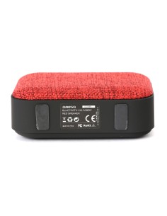 Omega OG58R altavoz portátil Negro, Rojo